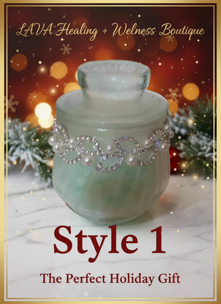 Decorative candle jar